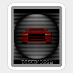 Testarossa Sticker